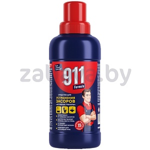 Средство для труб «911», активные гранулы, 600 г