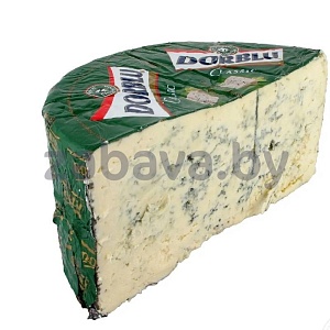 Сыр Kaserei Champignon Dorblu с голубой плесенью, 50%, 1 кг