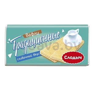 Вафли «Слодыч» «Традиционные», сливочные, 100 г
