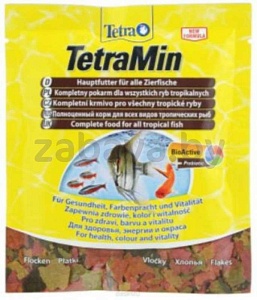 Tetra Min Корм для рыб, хлопья, 12 г
