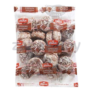 Пряники Slakon с шоколадным вкусом, 400 г