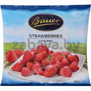 Клубника Bauer, замороженная, 400 г
