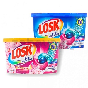 Капсулы Losk, 12 шт., в ассортименте