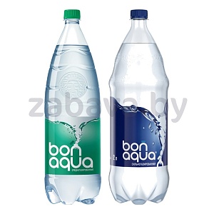 Вода питьевая Bonaqua, среднегаз. или сильногаз., 2 л