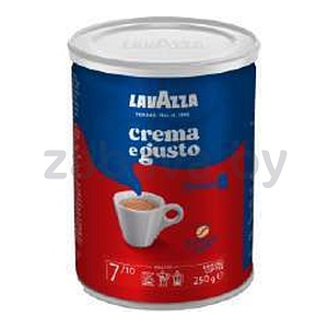 Кофе Lavazza Crema e Gusto, молотый, в жестяной банке, 250 г
