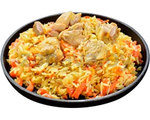 Плов с птицей и овощами, 1 кг