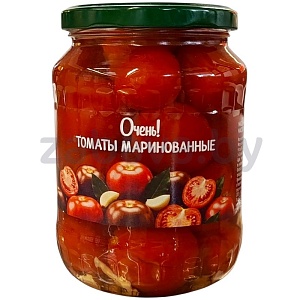 Томаты марин. «Очень!», красные или бурые, 680 г