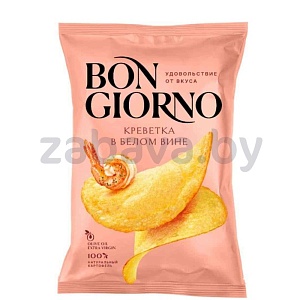 Чипсы Bon Giorno, 80 г, в ассорт.