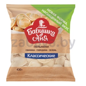 Пельмени «Бабушка Аня» «Классические», замор., 430 г