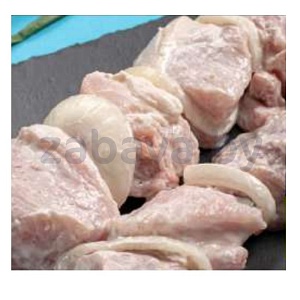 Шашлык из свинины, шейная часть, 1 кг