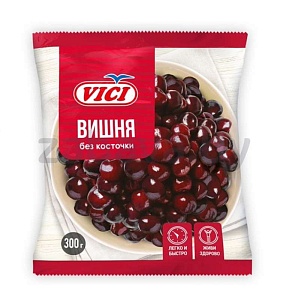 Вишня без косточки Vici, замороженная, 300 г