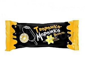 Десерт «Творожко-морожко» с ароматом ванили, замороженое, 80 г