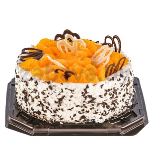 Торт «Йогуртовый с мандаринами», 900 г