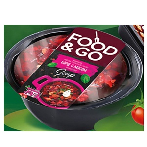 Борщ с мясом Food&Go, 350 г
