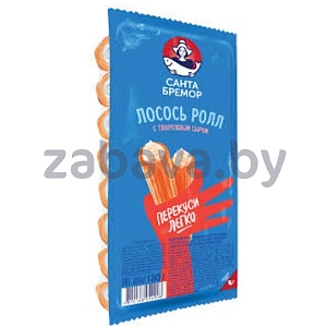 Лосось-ролл «Санта Бремор» с творожным сыром, 180 г