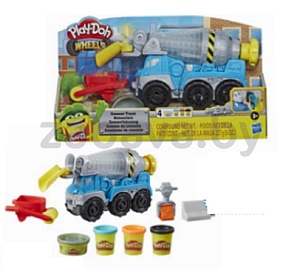 Набор для лепки Play-Doh Wheels «Бетономешалка»