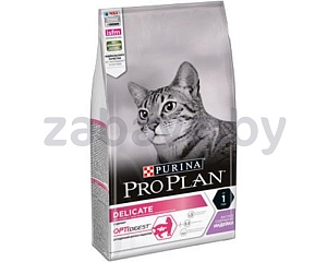 Корм Pro Plan Delicate Optidigest для взрослых кошек с чувствительным пищеварением с индейкой, 400 г