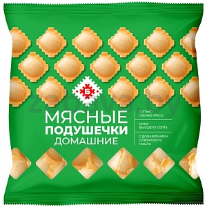 Пельмени «Мясные подушечки» «Домашние», «Брестский» МК, 430 г