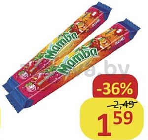 Жевательные конфеты «Мамба», 79.5 г