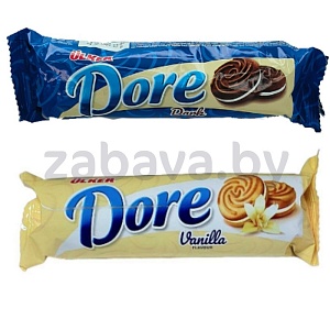 Печенье Dore, какао-крем или крем-банан, 73 г