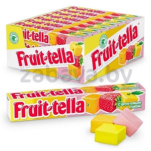Жев. конфета Fruittella, ассорти, 41 г