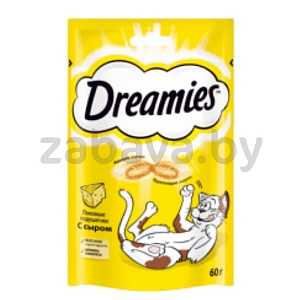 Лакомство для кошек Dreamies, 60 г, в ассорт.