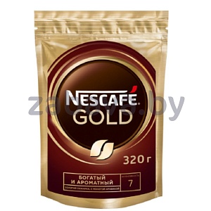 Кофе Nescafe Gold, растворимый, 320 г