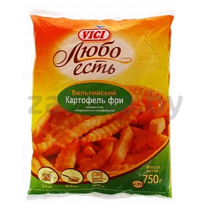 Картофель фри «Любо есть» Vici «Бельгийский», 750 г