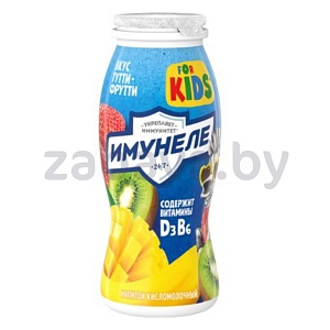 Напиток «Имунеле Kids», к/м тутти-фрутти, 1,5%, 100 г