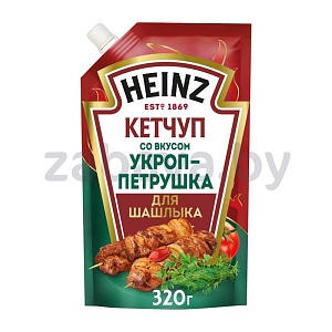 Кетчуп Heinz, 320 г, в ассортименте