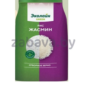 Крупа рисовая «Эколайн Green», жасмин, 800 г