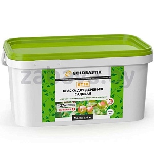 Краска садовая Goldbastik BT 10, 3,4 кг, 2400 мл