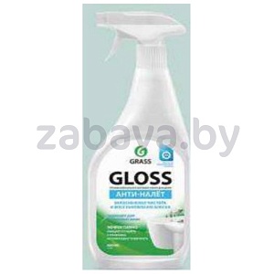 Чистящее средство для ванной Gloss Grass, анти-налет, 600 мл