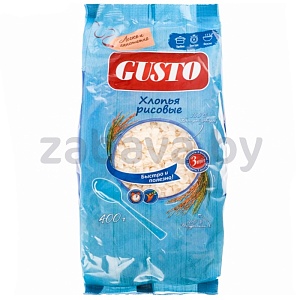 Хлопья рисовые Gusto, 400 г