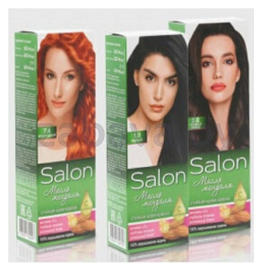 Крем-краска для волос стойкая Salon
