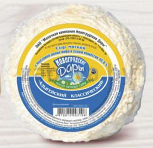Сыр «Адыгейский», классический, мягкий, 45%, 1 кг