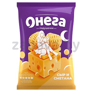 Снеки «Онега», сметана и сыр, 120 г