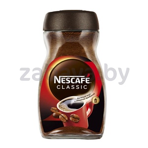 Кофе Nescafe Classic, раств. с добавл. молотого, 190 г