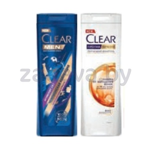 Шампунь Clear, 380/400 мл, в ассорт.
