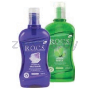 Ополаскив. д/рта R.O.C.S., активн. магний или двойн. мята, 400 мл