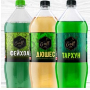 Напиток сильногаз. Craft Bar, б/а, 2 л, в ассорт.