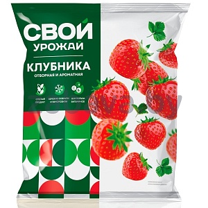 Клубника «Свой урожай», зам., 300 г