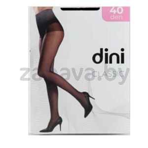 Колготки женские Dini Classic, 40 ден, размер 2-4