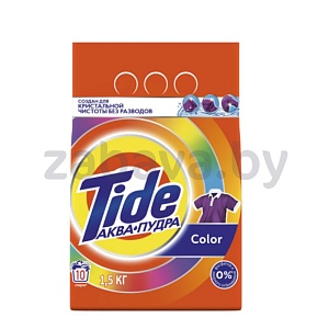 Стиральный порошок Tide Color, аква-пудра, 1,5 кг