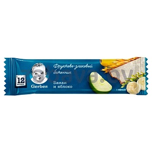Злаковый батончик Gerber для детей, 25 г