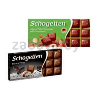Шоколад Schogetten, 100 г, в ассортименте