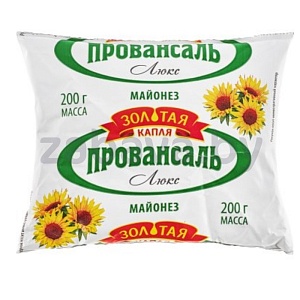 Майонез «Провансаль люкс», 67%, «Золотая капля», 200 г