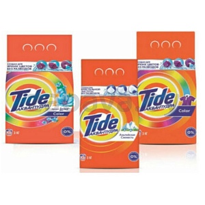 Стиральный порошок Tide автомат, 3 кг, в ассорт.