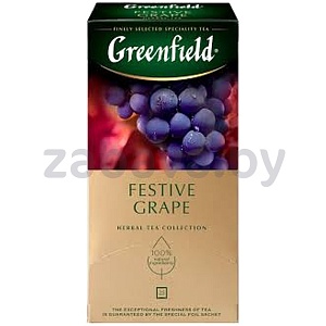 Чайный напиток Greenfield, festive grape, 25 пак.