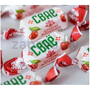 Конфеты «Сваё», со вкусом вишни, РБ, 1 кг